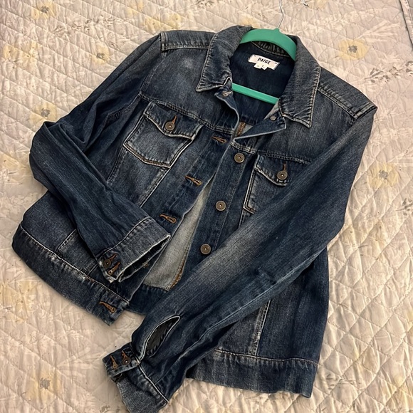 PAIGE Jean Jacket, Size Medium - Picture 6 of 7